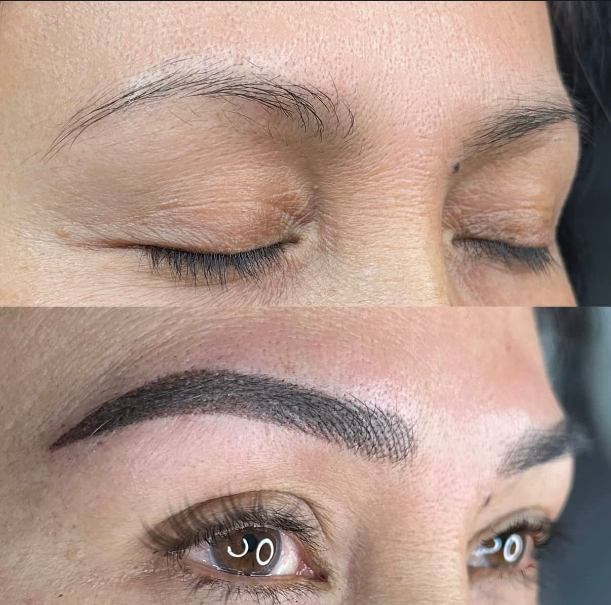 Microblading results by Tina Pham